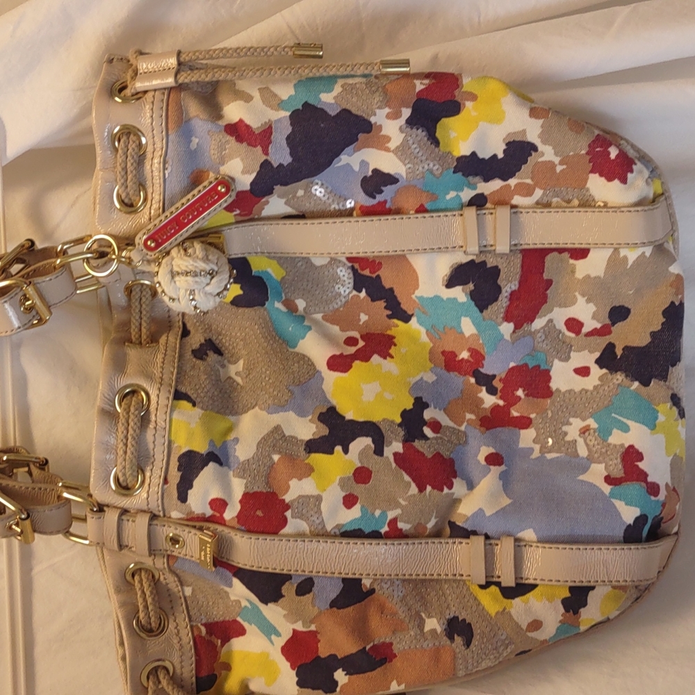 Juicy Couture Daydreamer Sequin Camo Tote Bag